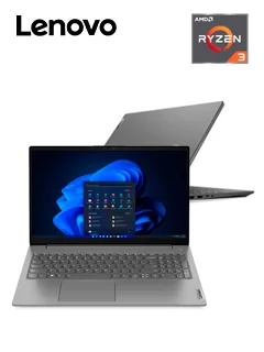 LAPTOP LENOVO V15 G4 AMN DE 15,6" FHD TN, PROCESADOR AMD RYZEN 3 7320U DE 2,4/4,1 GHZ Y 8 GB DE RAM LPDDR5-4800 MHZ.